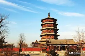 山西有座世界最高木塔，不怕火烧水淹，传说是鲁班大师修建的图片