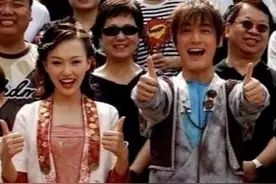 唐嫣产后复出进组《繁花》，与胡歌多次合作，老友相聚分外亲切图片