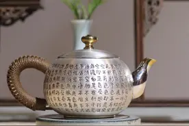 煮水，泡茶，银为贵图片