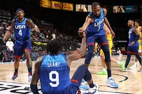 美国男篮迎好消息！NBA官宣总决G6裁判名单！保罗再遇0胜12负苦主图片