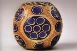 蜻蜓眼玻璃珠：2000多年前来自埃及的奢侈品，曾侯乙墓出土最多图片