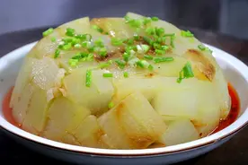 冬瓜和豆腐一起蒸一蒸，没想到这么厉害，很多人还不会，长见识了图片