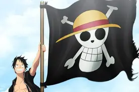 海贼王草帽团成员动态海贼旗，释放青春梦想的活力图片