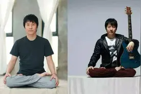 郑钧：一个被摇滚“耽误”的瑜伽达人，53岁了，柔韧性好，状态好图片