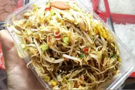 锅都不洗的路边摊“炒米粉”为何这么香，背后有啥秘籍图片