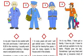 英语原版阅读文章-一般现在时：Guess my job图片