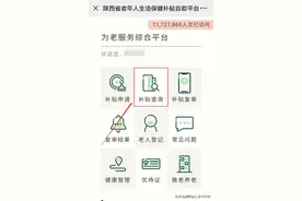 老龄补贴和复审状况，您可以这样查图片