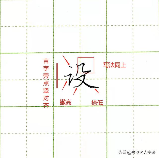 这些行书技法，看着难，写起来却简单！其实“笨”方法才是好方法