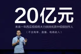 西瓜视频这20亿，砸的是什么？图片