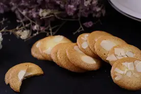 杏仁饼干配方图片