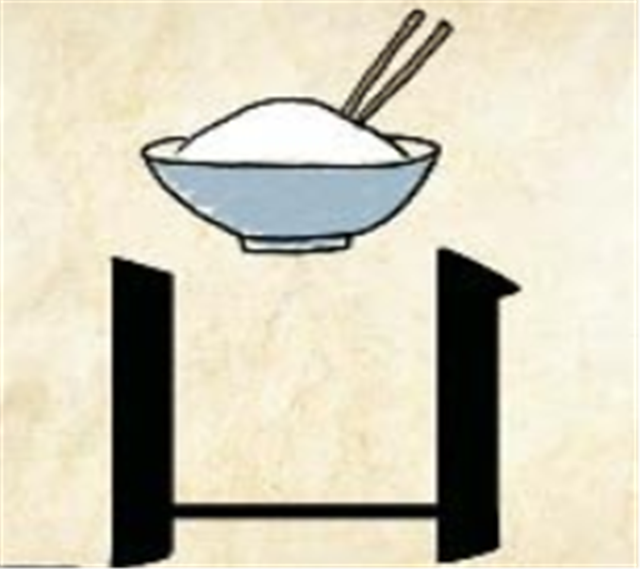 看图猜成语：一个红心，里面有一个独字，让人思考又让人欣赏