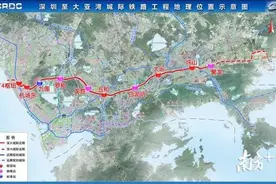 重磅！深大、深汕、深惠城际线路站点首次曝光图片