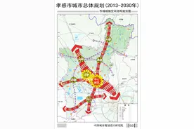 孝感城市规划图图片
