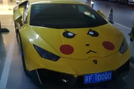 南通兰博基尼车主全车涂装“皮卡丘”，所经之处，都是焦点图片