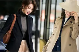 深秋穿搭！30岁女人适合雅致“轻熟风”，清雅甜暖，不失高级感图片