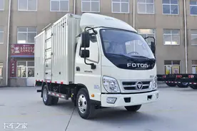 88马力配3.7米货厢，小尺寸福田奥铃轻卡，走街串巷更灵活图片