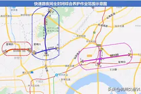 杭州交警最新通知：这些时间段，多条高架路段要封闭养护图片