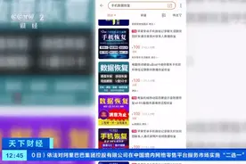 央视：手机清空并恢复出厂设置后，数据仍可恢复图片