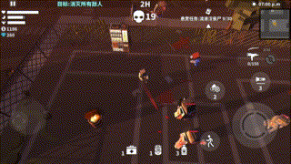 一款3D像素射击类手游，上帝视角爽快打丧尸