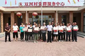 武清区豆张庄镇双河村防疫志愿队：疫情面前显担当图片