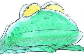 民间故事：蛤蟆讨媳妇图片