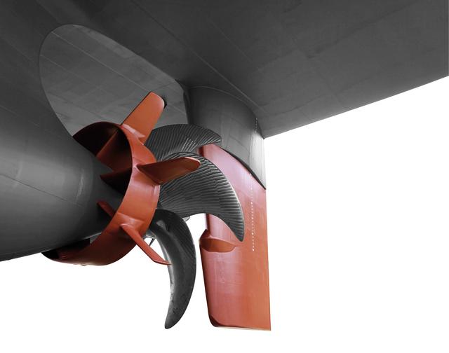 船用螺旋桨图片 - 冷思维