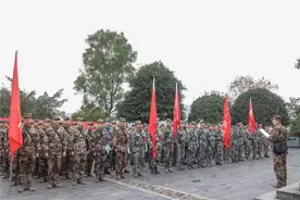 忠县人武部举行2021年开训练兵周活动图片