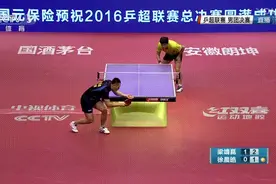 什么是直板横板勾手发球？国手亲自来教你！图片