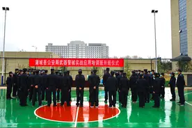 战地起枪鸣 靶场铸精兵——蒲城公安开展实弹射击训练图片