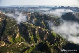 邯郸秘境：武安深山发现神秘山体大佛图片