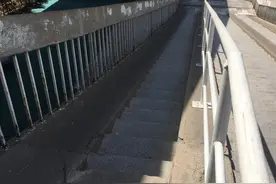 天津东兴人行天桥图片