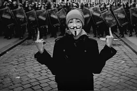 Anonymous!美国黑客组织“匿名者”曝光政府罪行图片
