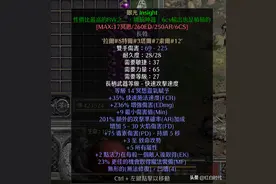 玩转雇佣兵：暗黑2重制版：佣兵米山培养攻略（符文武器篇）图片