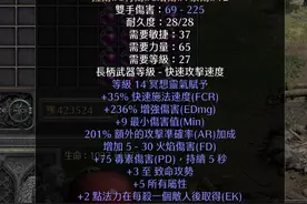 玩转雇佣兵：暗黑2重制版：佣兵米山培养攻略（符文武器篇）图片