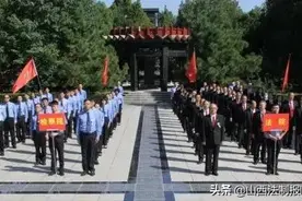 浮山法检两院联合开展“烈士纪念日”祭奠活动图片