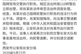 “跳跳姐”受到行政处罚并向执勤民警道歉图片