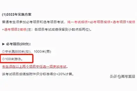 多地刚刚明确：游泳正式纳入中考！高考也要？图片
