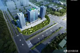 占地60亩！带有顶楼停机场！腾飞将在许昌开工一座100米总部大楼图片