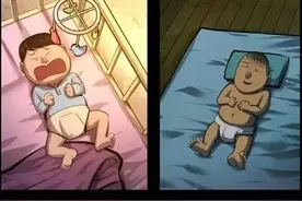 最直观的漫画（富二代与穷二代）图片