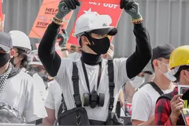 曾表白泰国女星小水的缅甸男模失踪，疑因集会被军方带走图片
