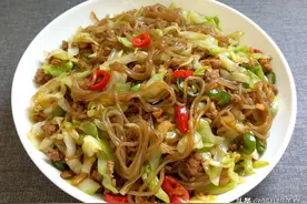 炒粉条易成坨怎么办？炒前多做一步，粉条不成坨，爽滑口感好图片