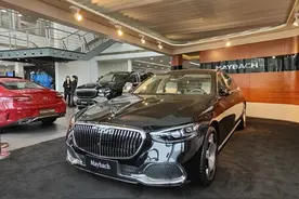 亿万富豪又该排队换车了！探店全新梅赛德斯-迈巴赫S 480图片