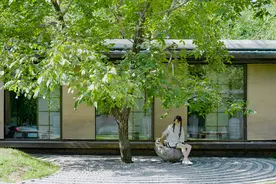 苏州美人隐居北京二环，日日在屏风作画，太雅了图片