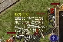 热血传奇：道7裁决之杖，百区装备收藏界车一族之《我开Benz》图片