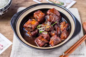 排骨也能小清新，既能解腻又增加颜值的秘诀，全在这勺酱里图片