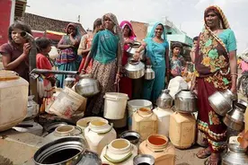 印度若不能解决缺水危机，不用敌国动手，自己就能把自己逼上绝路图片