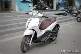 优雅灵动、简约时尚 比亚乔 Beverly 300实拍图片