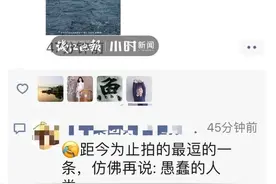 哈哈哈！今早千岛湖一条胖头鱼火了！妥妥的表情包啊图片
