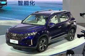 2021款北京现代IX35，广州车展实拍，整体造型更具冲击力图片