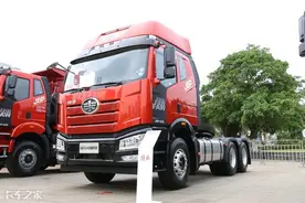 全新外观配色，自重7.9吨，解放J6P价值版来了，配置真厚道图片